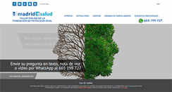 Desktop Screenshot of patologia-dual.org