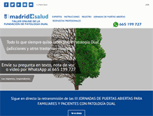 Tablet Screenshot of patologia-dual.org